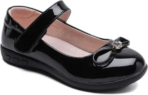 Girls Dress Shoes for School Wedding Church Party Leather Flats Princess Shoes Toddler/Kids