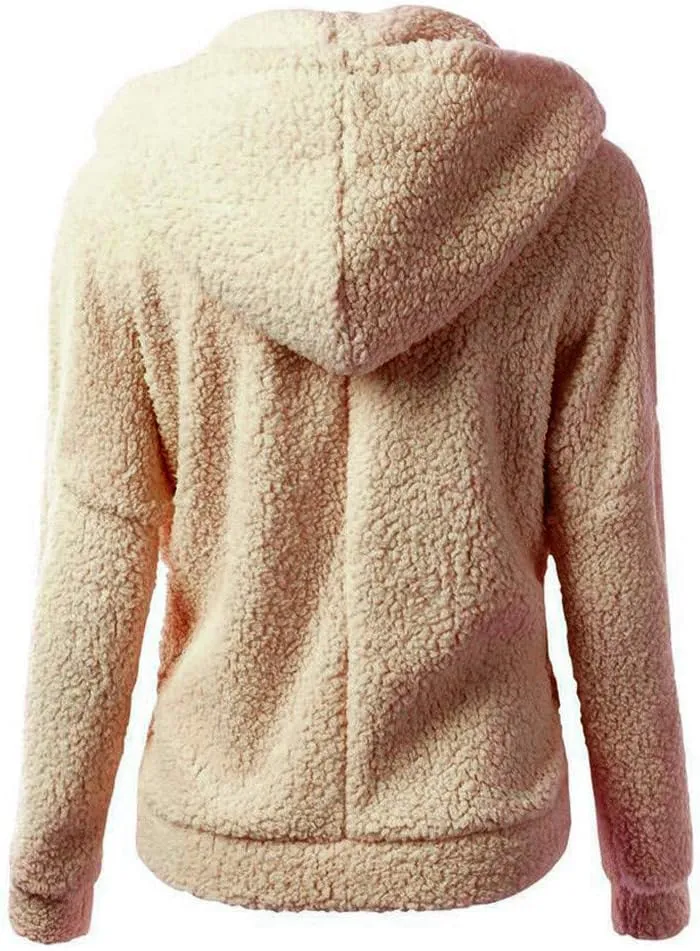 GOFULY Womens Hoodies Zip Up Western Fleece Lined Fall Winter Coats Plus Size Sharpa Jackets Lightweight With Pocket Clothes