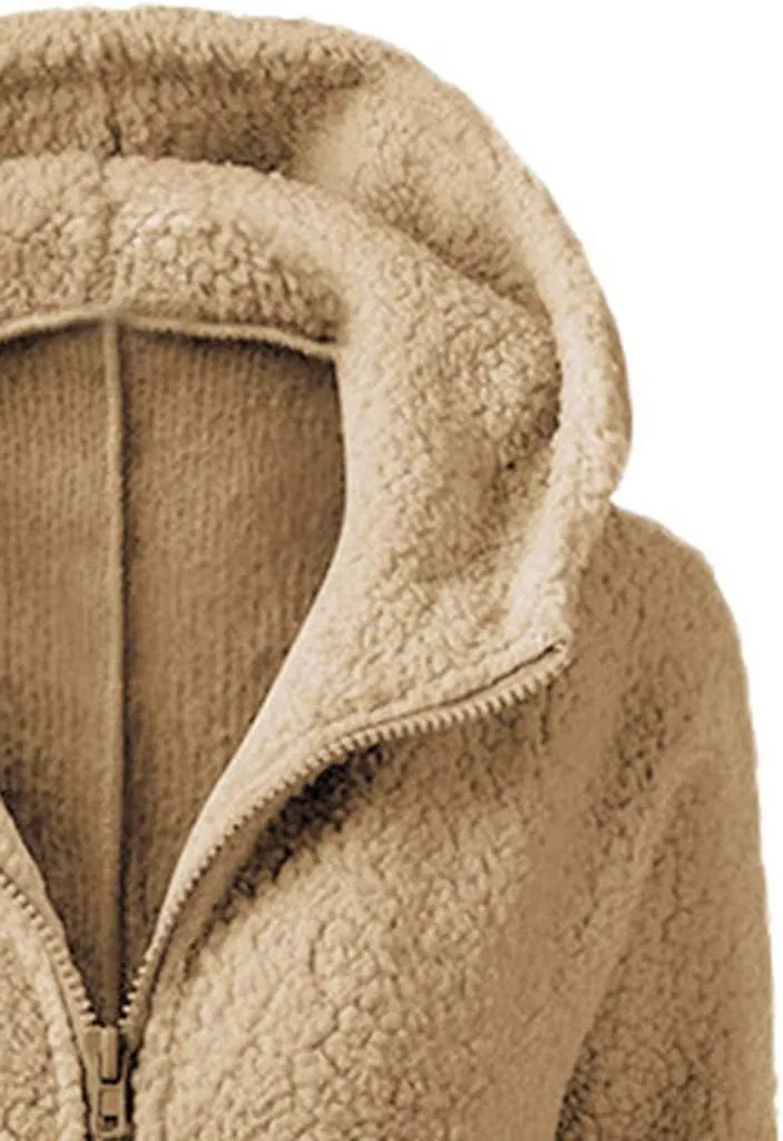 GOFULY Womens Hoodies Zip Up Western Fleece Lined Fall Winter Coats Plus Size Sharpa Jackets Lightweight With Pocket Clothes