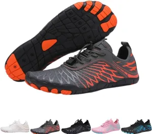 Grounded Footwear for Women Men, Grounded Neuropathy Shoes Footwear Barefoot Shoes, Waterproof Non-Slip Trail Running