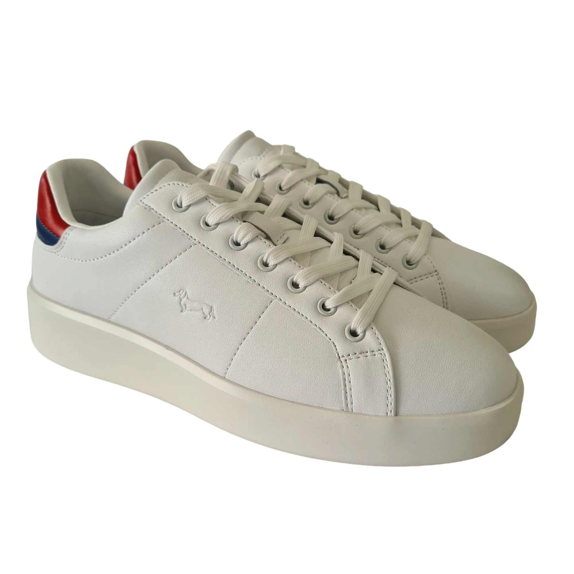 Harmont & Blaine Sneakers Uomo Bianco-Rosso Rif.82