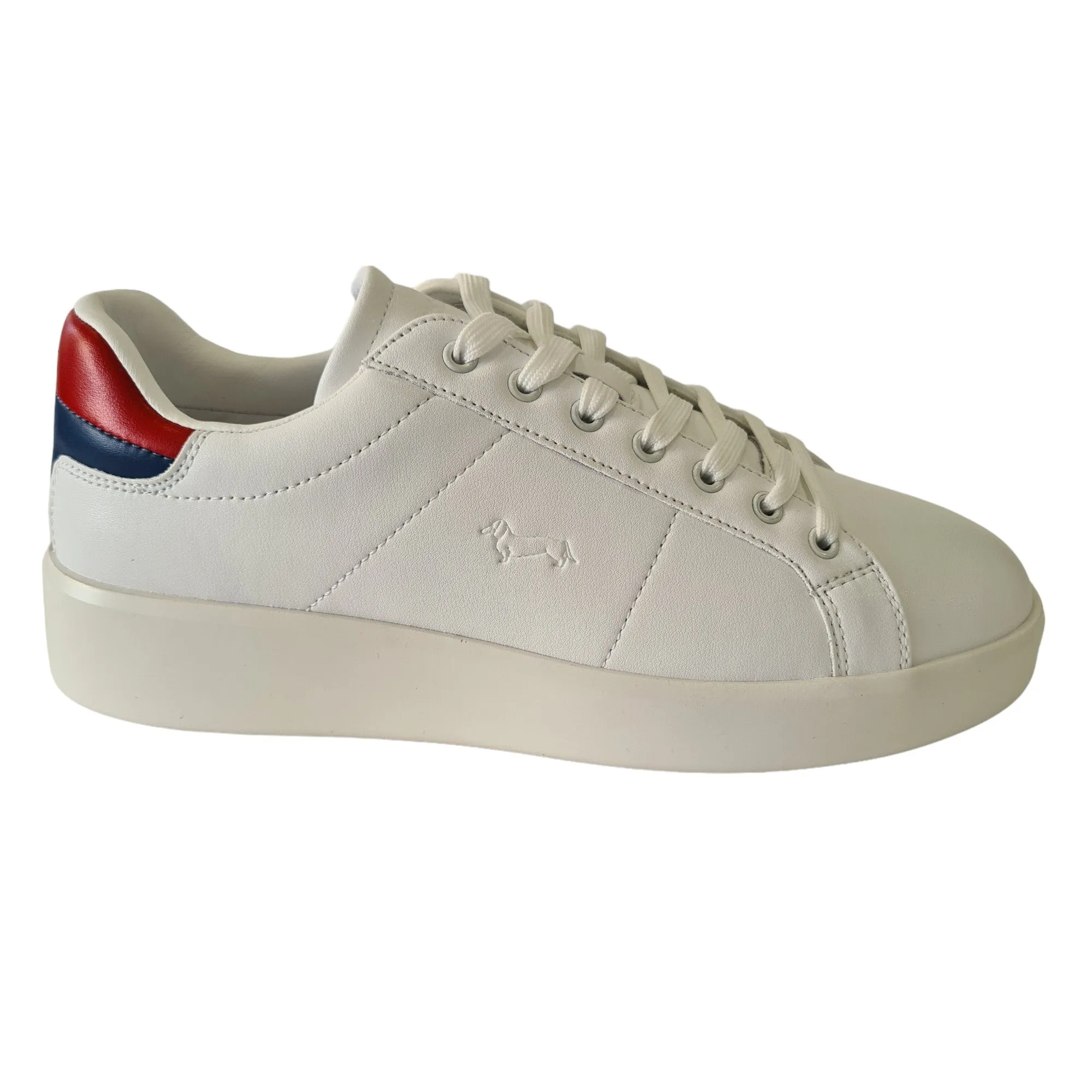 Harmont & Blaine Sneakers Uomo Bianco-Rosso Rif.82