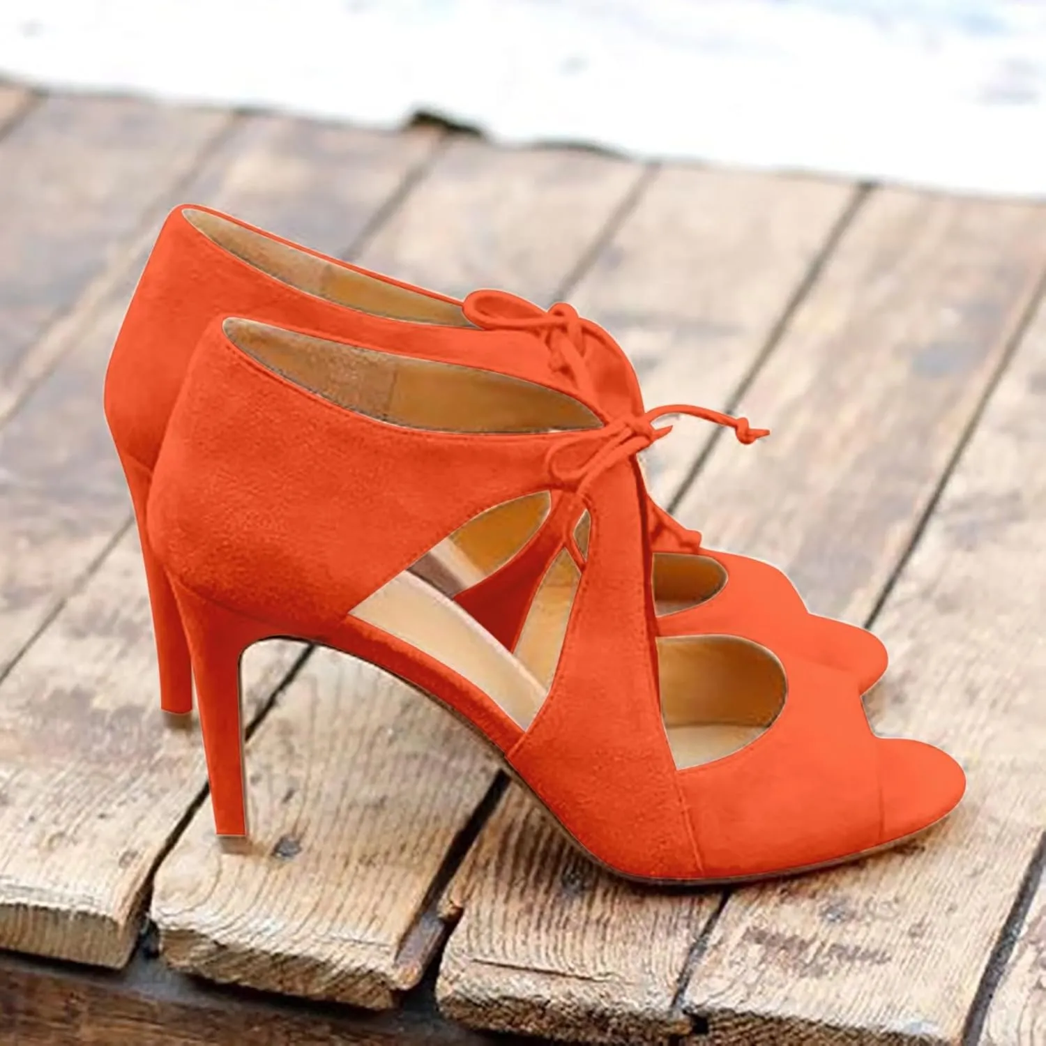 High Heels for Women Ankle Strap Platform Stiletto Heels Open Toe High Heel Sandals Buckle Party Dance Dressy Shoes