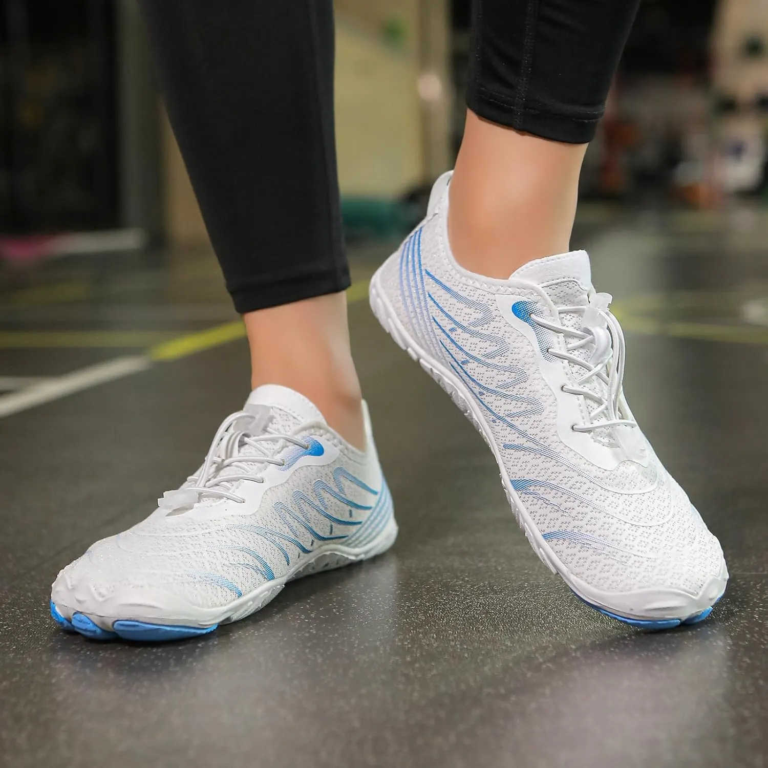 Hike Barefoot Shoes for Women Men Quick Dry Waterproof Barefoot Footwear Anti-Slip Grounding Shoes Running Healthy Athletic Sneaker Lightweight Beach Swim Outdoor Shoe