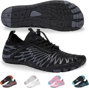 Hike Barefoot Shoes for Women Men - Quick Dry Wide Toe Box Beach Swim Athletic Sports Shoes, Non-Slip Hike Yoga Lightweight Footwear Aqua Hiking Walking Kayaking Diving Surfing