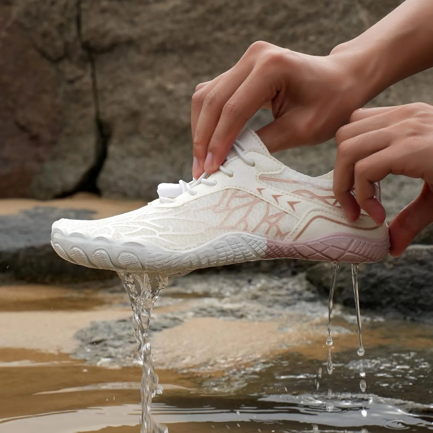 Hike Shoes Footwear Barefoot Womens Pro Barefoot Shoes Waterproof Hiking Boot Healthy & Non-Slip Wide Outdoor Shoes