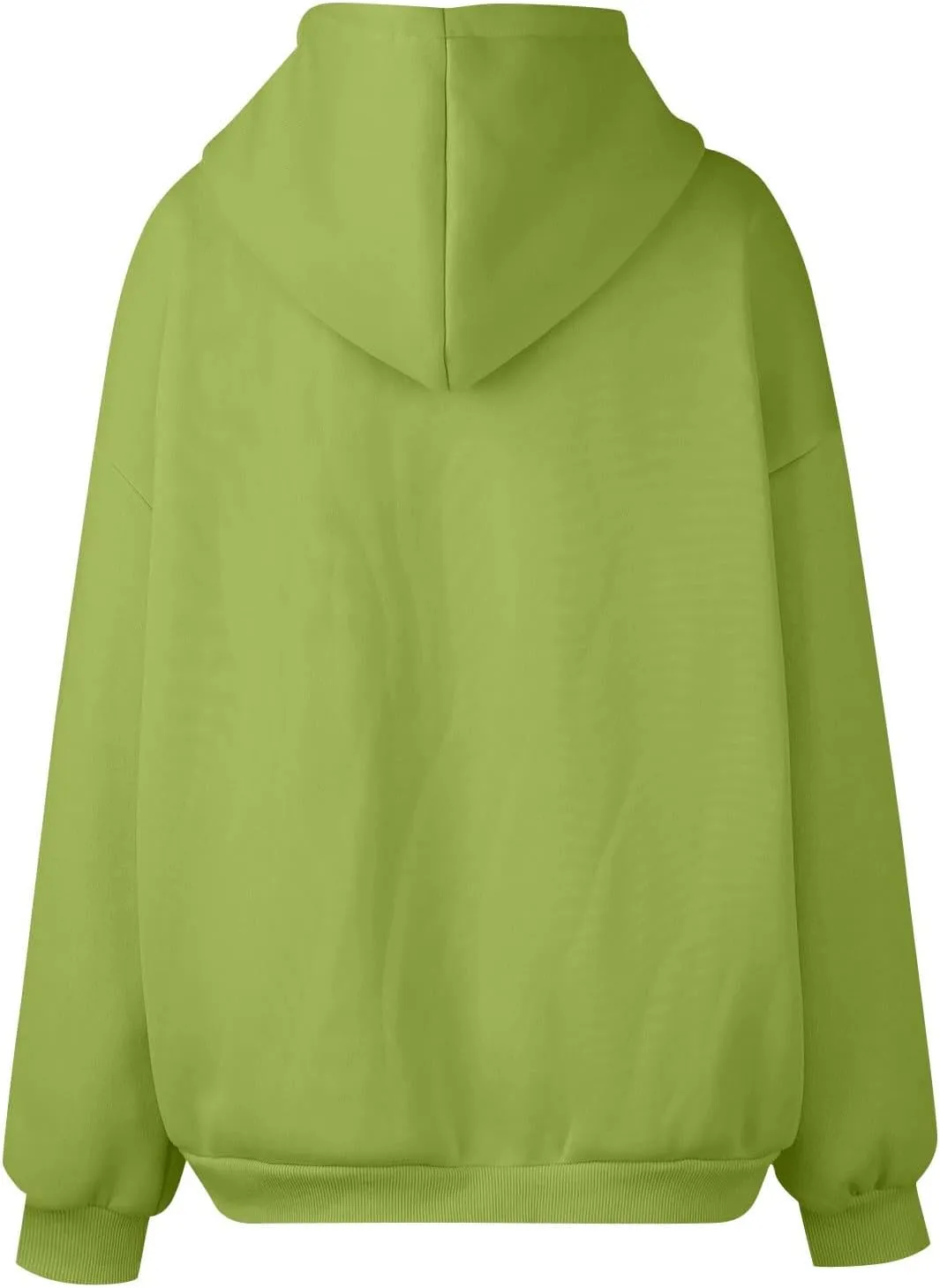 Hoodies for Women 2024 Oversized Long Sleeve Sweatshirts Casual Solid Y2K Jacket Fall Fashion Clothes with Pockets