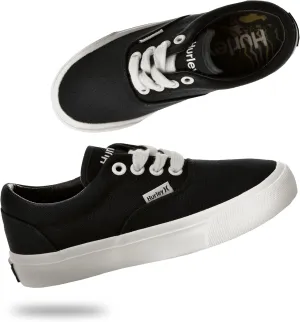 Hurley Marley Kids Lace Up Canvas Sneakers  Low Cut Skateboarding Shoes for Kids, Sports Shoes for Boys and Girls
