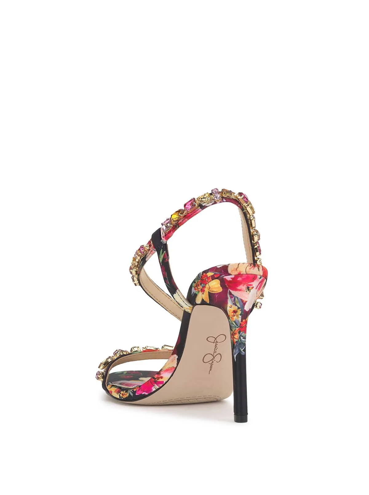 Jaycin High Heel in Black Blossom