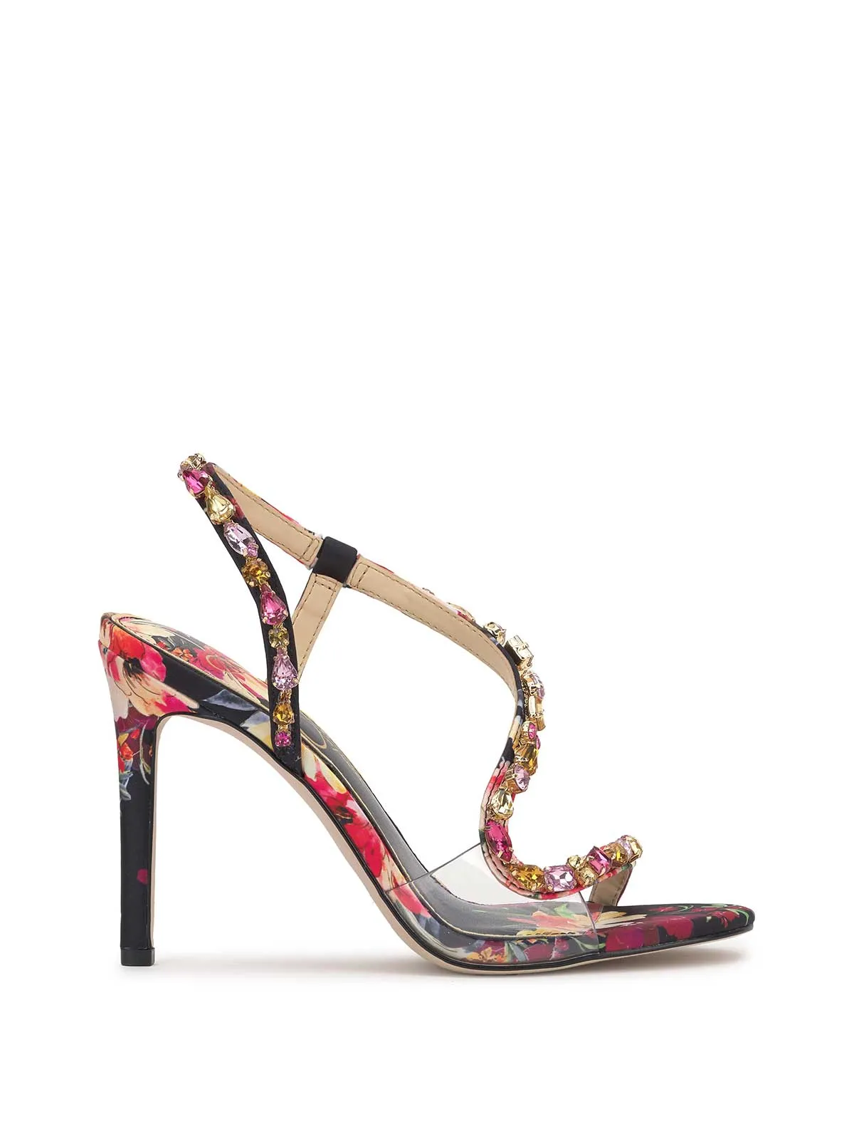 Jaycin High Heel in Black Blossom