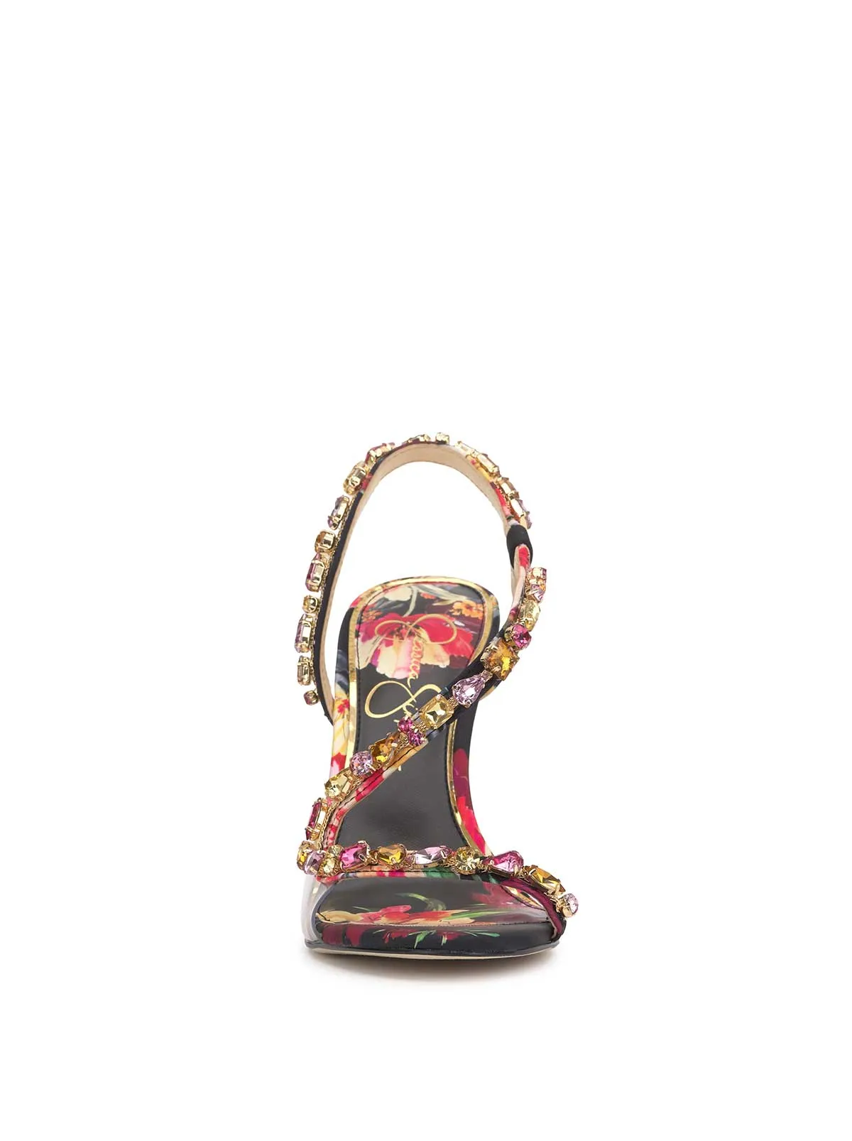Jaycin High Heel in Black Blossom