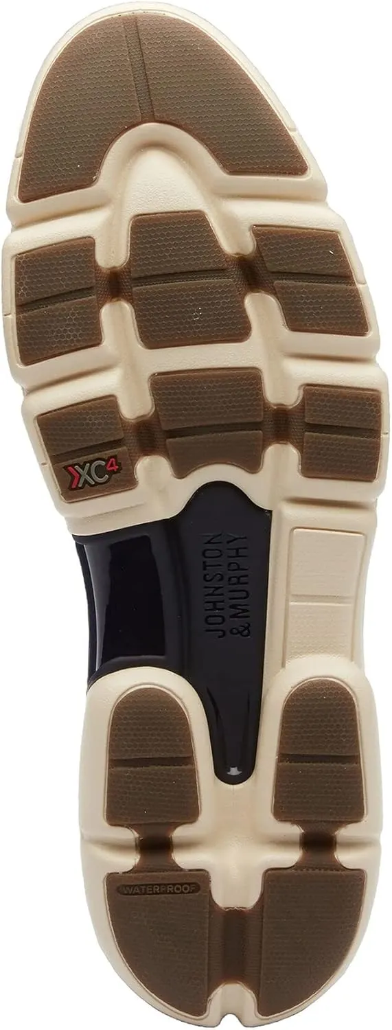 Johnston & Murphy Men's XC4 H1-Luxe Hybrid Golf Shoes, Waterproof Leather, Lightweight, Memory-Foam Cushioning