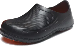 JSWEI Chef Shoes for Men - Professional Oil Water Resistant Nursing Chef ShoeNon-Slip Safety Working Shoes for Kitchen Garden Bathroom Construction