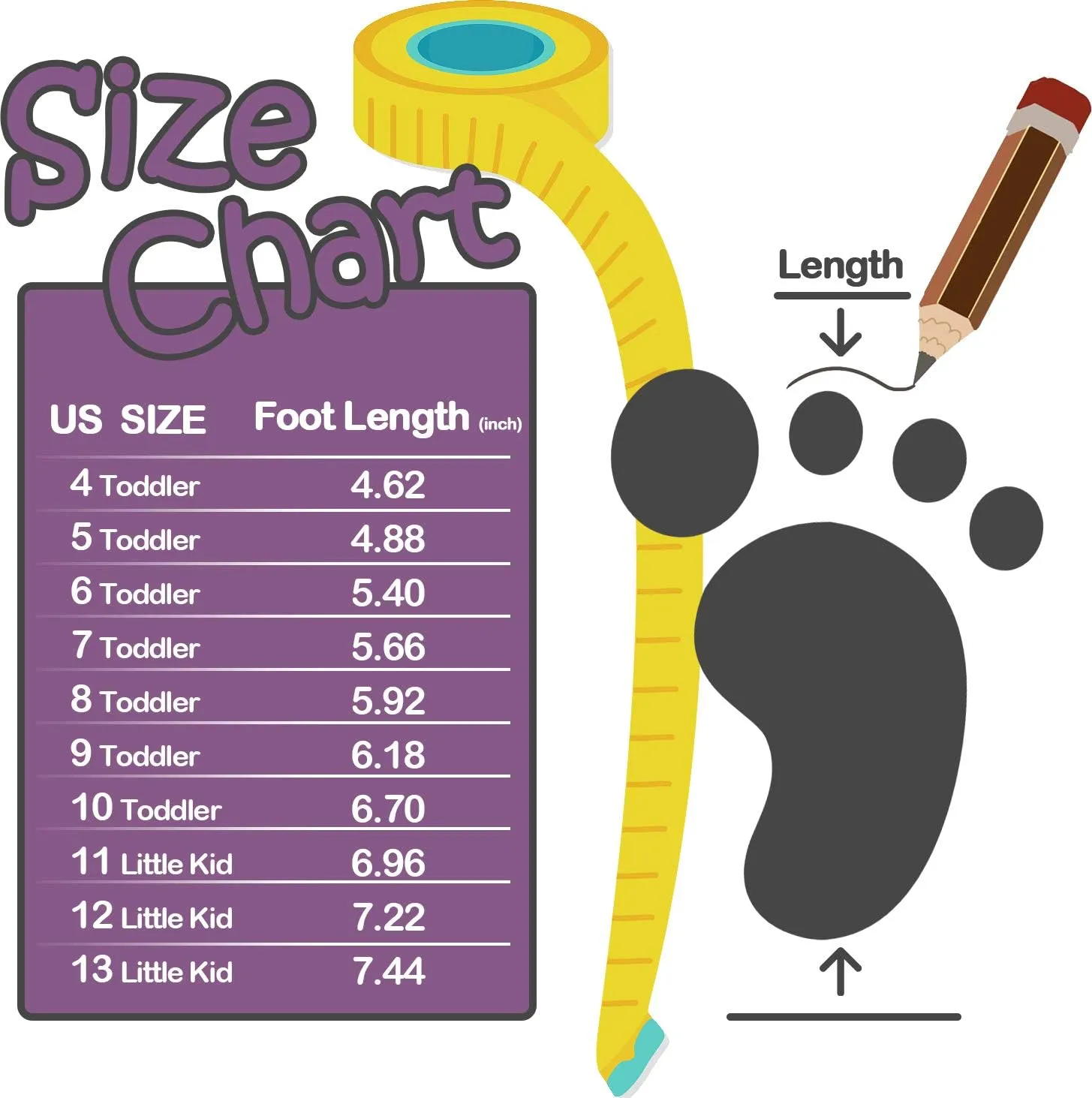 K KomForme Toddler Shoes Boys Girls Canvas Sneakers Size 4-13