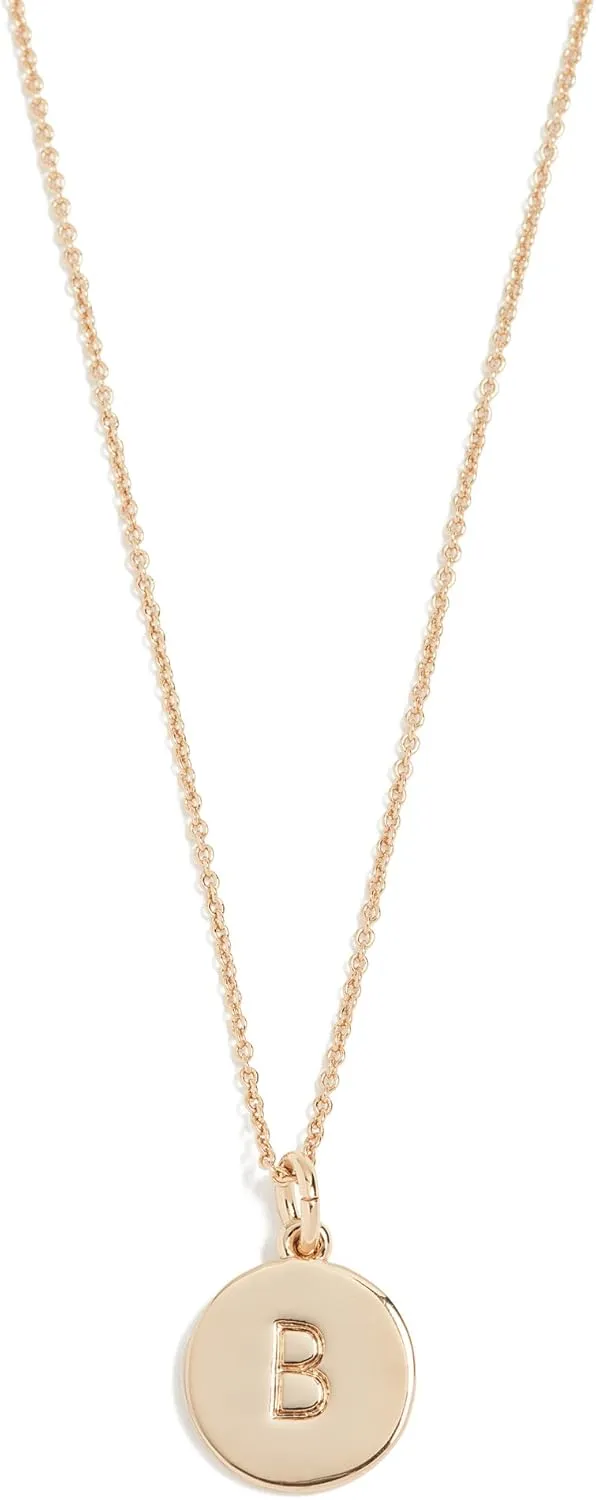 kate spade new york womens "Kate Spade Pendants" "B" Pendant Necklace, 18"