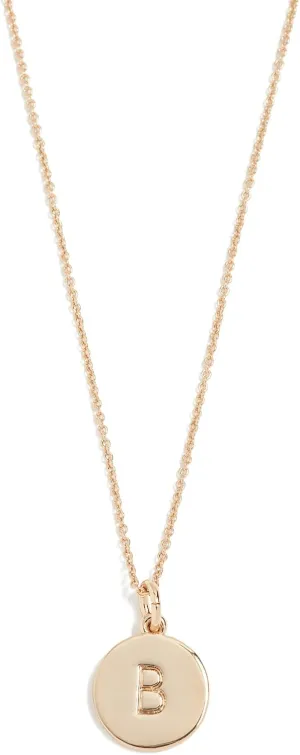 kate spade new york womens "Kate Spade Pendants" "B" Pendant Necklace, 18"