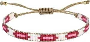 KELITCH Colorful Miyuki Beaded Bracelets Wax Rope Wrap Bracelets Delicated Handmade Multi-Pattern Bracelets Friendship Bracelets for Women Jewelry