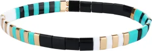 KELITCH Colorful Tila Beads Bracelets Miyuki Stackable Strand Stretch Bracelets Mixed Friendship Bracelets - 9L