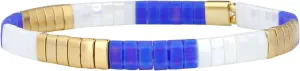 KELITCH Ethnic Tila Beaded Bracelets Handmade Friendship Stretch Bracelets Women Beach Bracelets - 10K