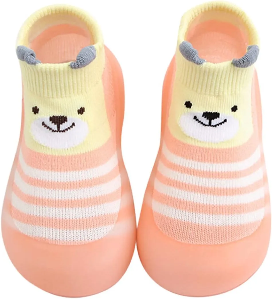 Kids Shoes Boys,Kids Shoes Boys Sock Shoes Non-Slip First Walker Floor Shoes Soft Indoor Toddler Shoes 0-3 Years