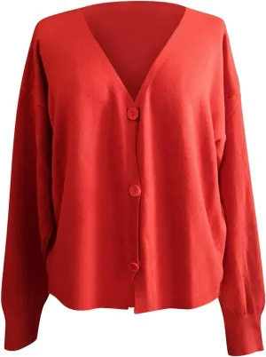 Ladies Cardigan Breasted Knitwear Soild Cardigan Long Loose Winter Overcoats Comfy Boho Athletic Trench Coat Cozy