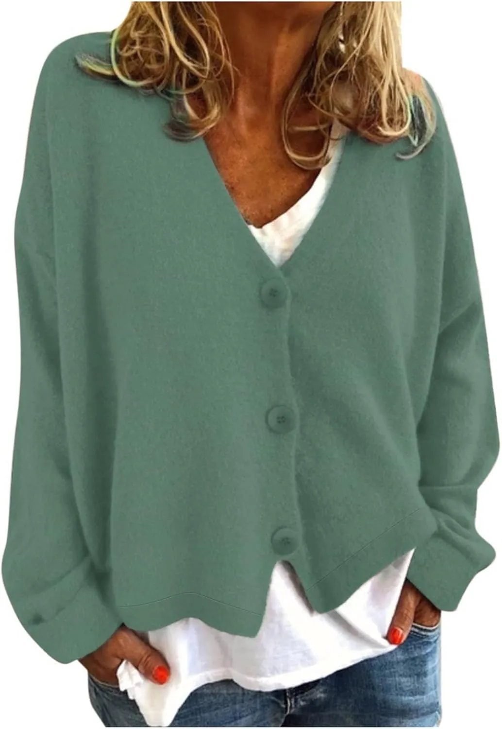Ladies Cardigan Breasted Knitwear Soild Cardigan Long Loose Winter Overcoats Comfy Boho Athletic Trench Coat Cozy