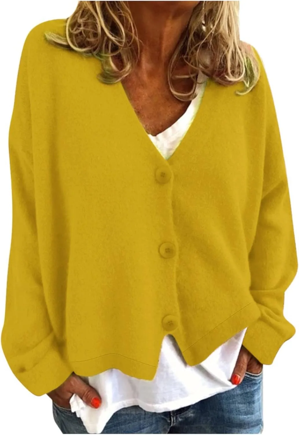 Ladies Cardigan Breasted Knitwear Soild Cardigan Long Loose Winter Overcoats Comfy Boho Athletic Trench Coat Cozy
