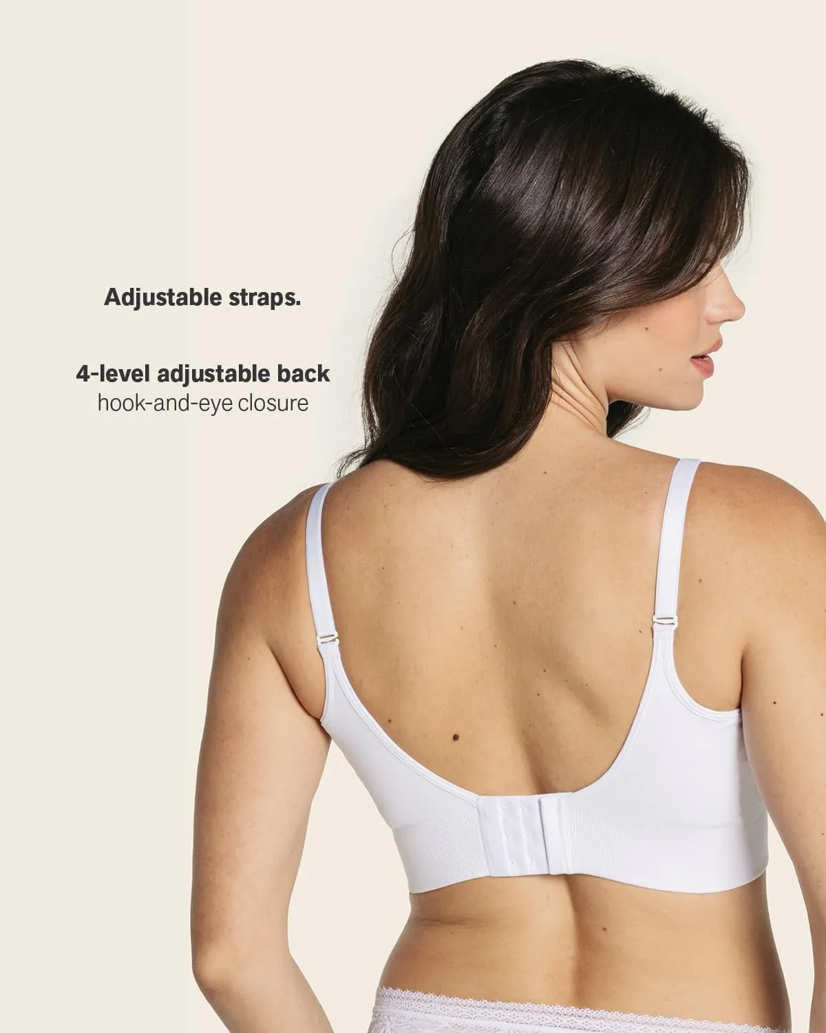 Leonisa Wireless Nursing Bra High-Tech Clip Cup - Maternity Bras Underwear for Women
