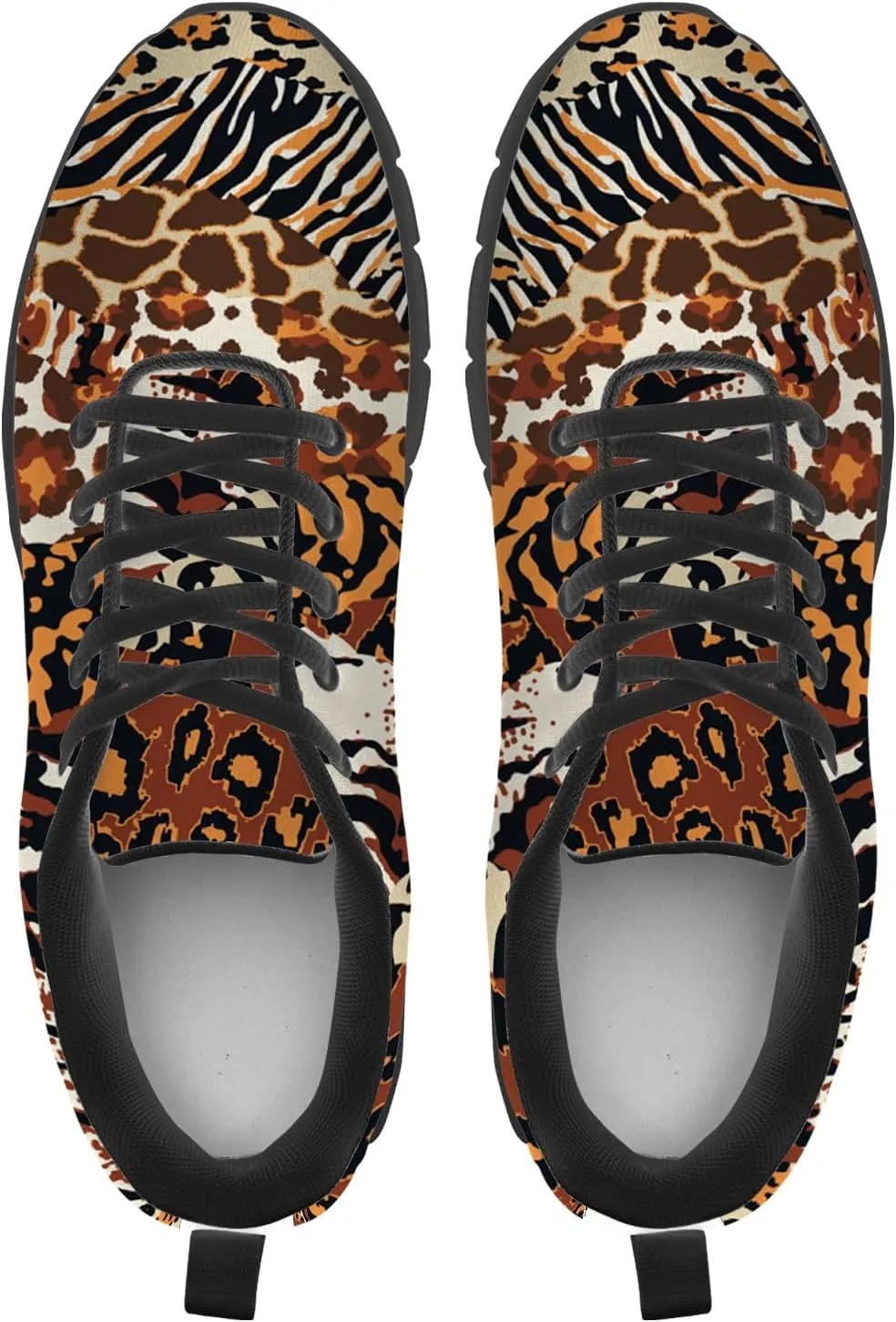 Leopard Print Shoes for Women Men Running Shoes Walking Sneakers Tennis Shoes Gifts for Women Men