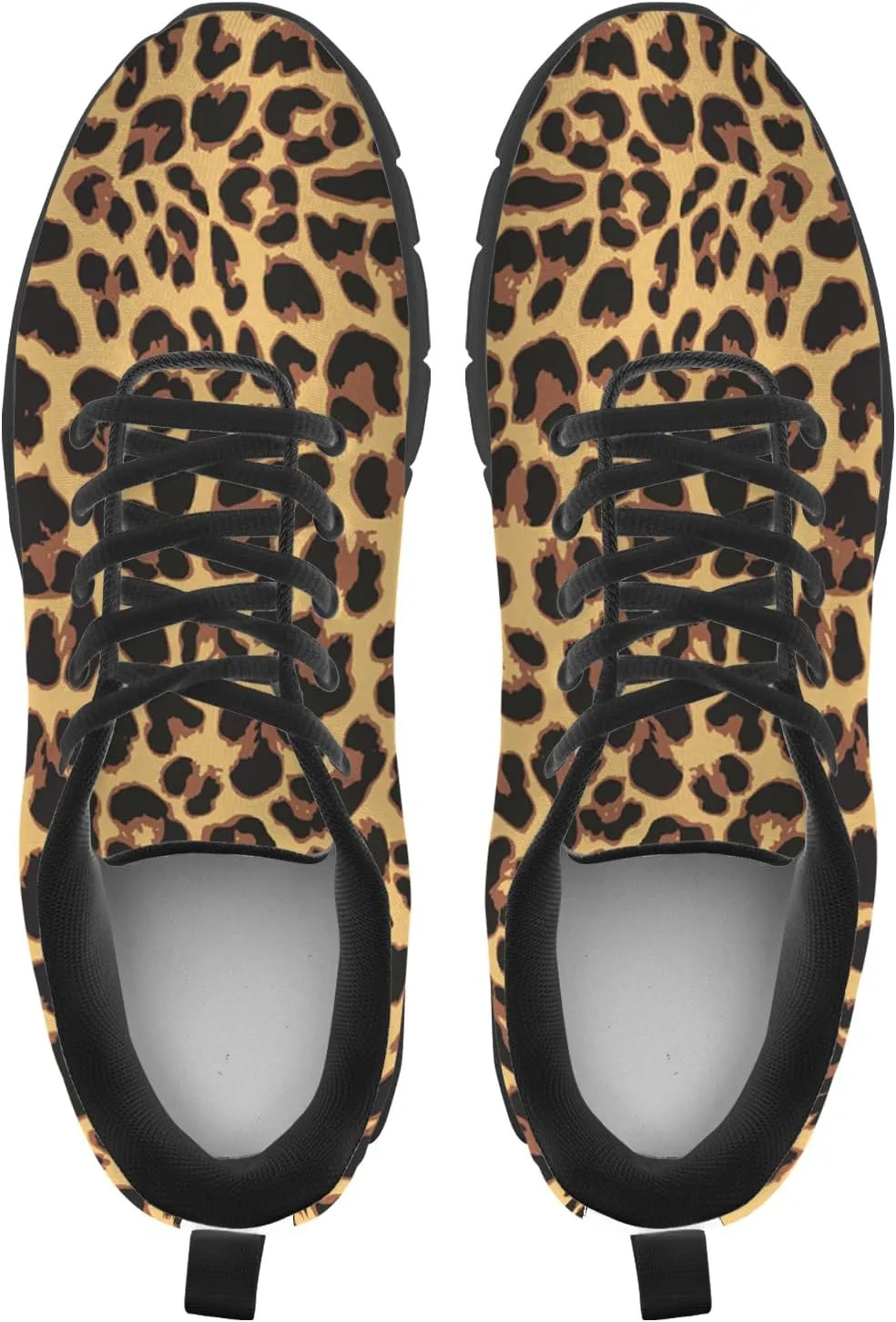 Leopard Print Shoes for Women Men Running Shoes Walking Sneakers Tennis Shoes Gifts for Women Men
