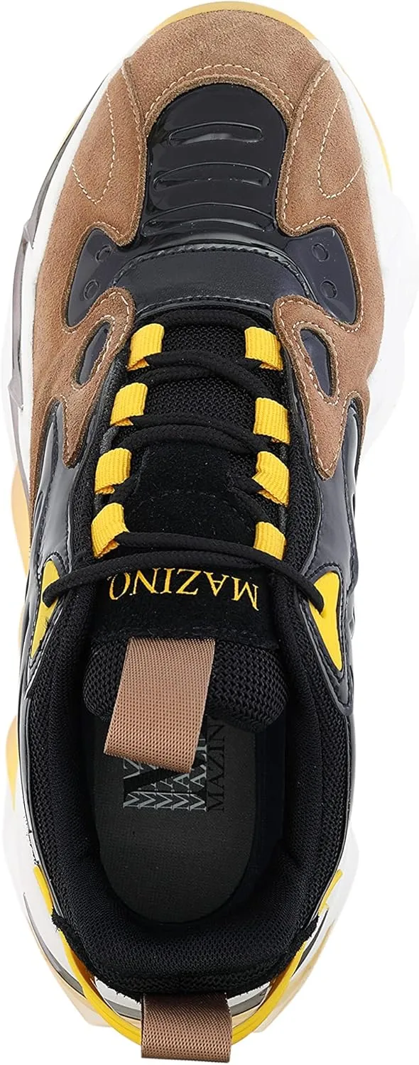 Mazino Glacier Fashion Chunky Sneakers for Men - Men's Athleisure Casual Shoes