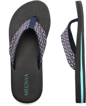MEGNYA Womens Flip Flops/Sandals/Summer Beach Slippers