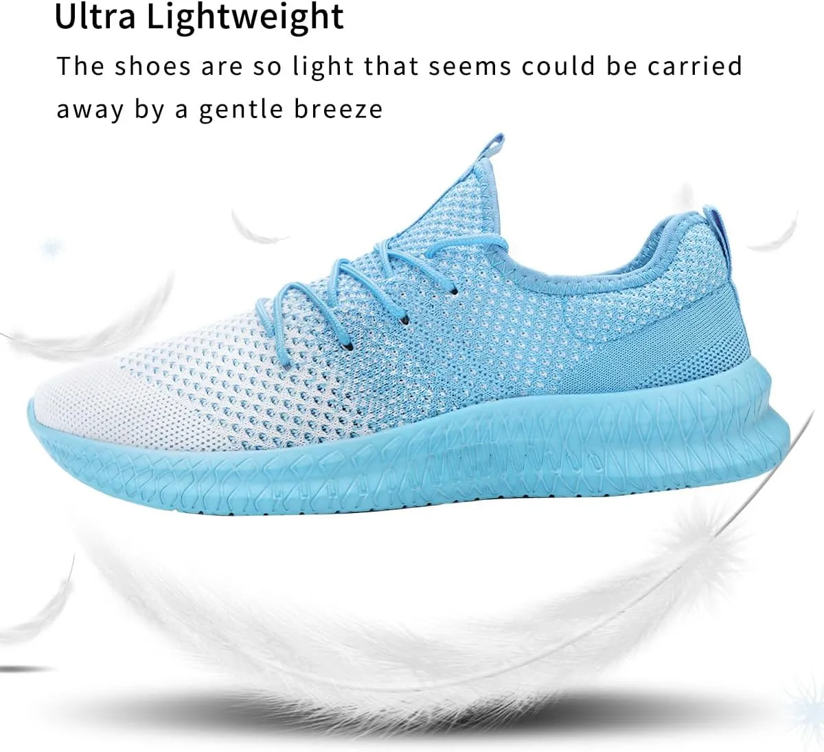 Men Slip On Running Sneakers Tennis Lightweight Non-Slip Athletic Shoes Cushioned Comfort for Walking Gym Fitness & Daily Training Leisure Sports