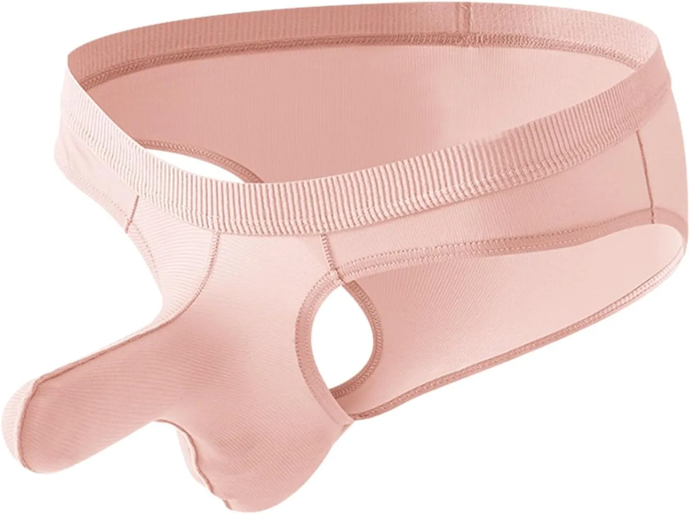 Men's Ice Silk Ultra Thin Thread Quick-Drying Low Rise Sexy Panties Thong Underwear Briefs Men's Thongs Sexy
