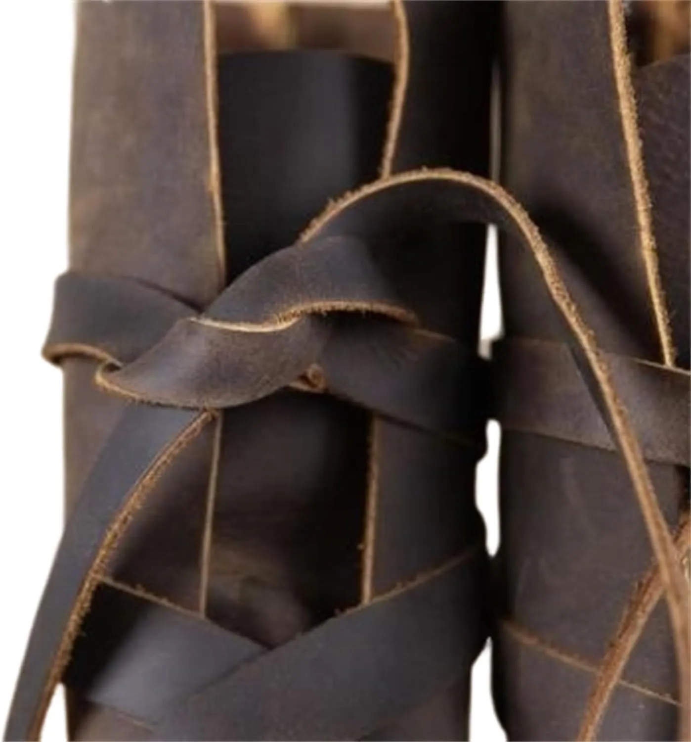 Men's Renaissance Boots Medieval Cosplay Boots Gothic Lace Up Gothic Flat Jazz Stage Vintage Pirate Viking Tied Shoes 