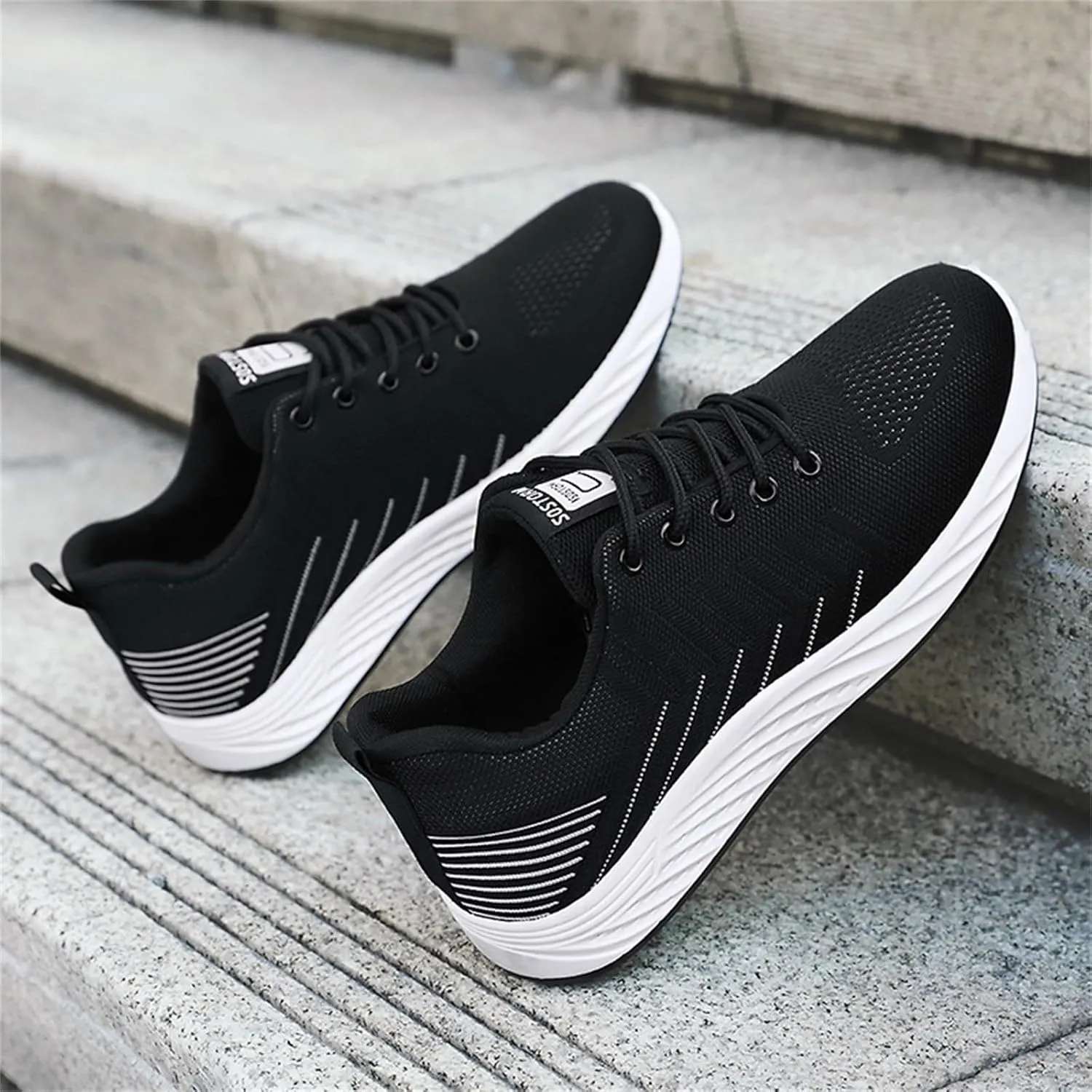 Mens Slip on Shoes Mens Training Shoes Breathable Mesh Fashion Sneakers New Sneakers Comfortable Casual Walking Tennis Wide Toe Box for Men