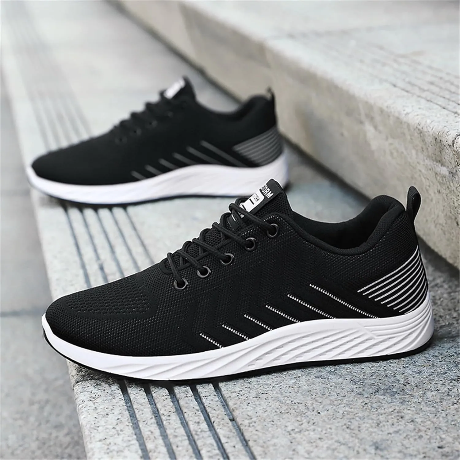 Mens Slip on Shoes Mens Training Shoes Breathable Mesh Fashion Sneakers New Sneakers Comfortable Casual Walking Tennis Wide Toe Box for Men