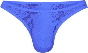 Men's Underwear Thongs Exposed Hole In Front G-String Bulge Ball Pouch Gay Underpants Briefs Gag Lingerie Nightclub