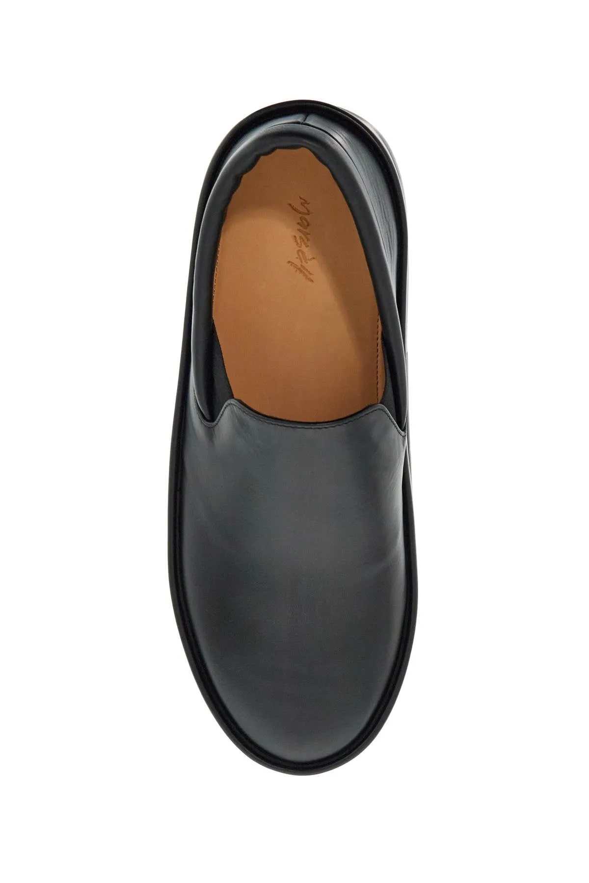 Minimalist Leather Slip-Ons