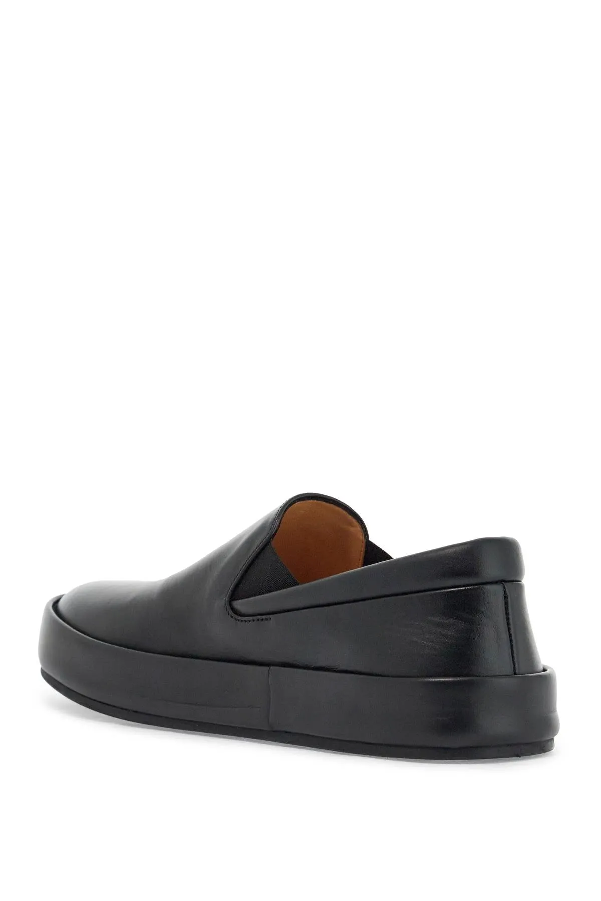 Minimalist Leather Slip-Ons