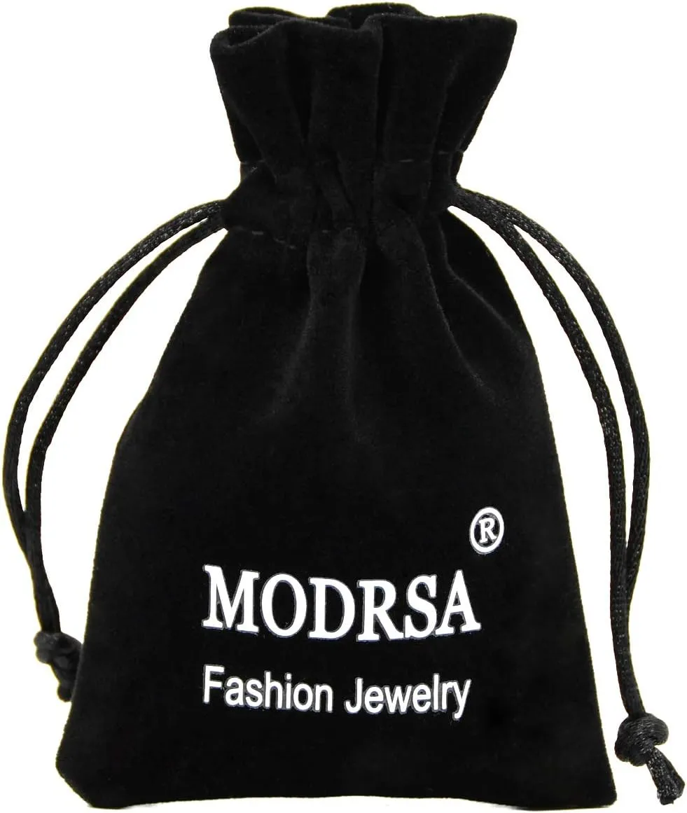 MODRSA Clip-on Spring Faux Nose & Septum Rings - Hoop, Lip, Helix & Cartilage Earrings - Non-Piercing Jewelry