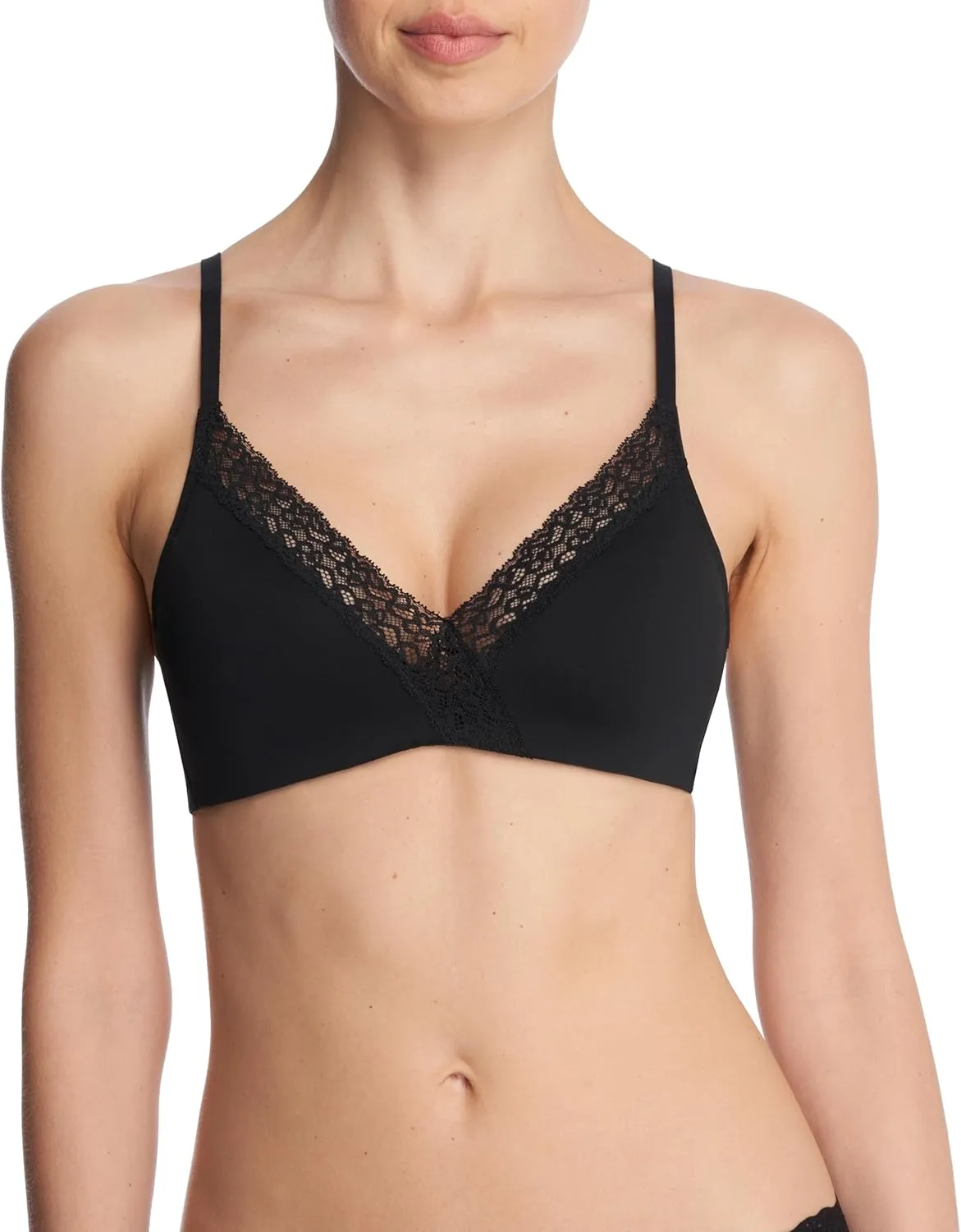 Natori Women's Simply Lace Contour Plunge Underwire