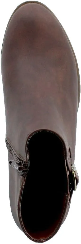 Nautica Women's Ankle Boot with Side Zipper - Stylish Dress Boot for Women | Featuring a Low Heel, Chic Design, and Versatile Sizing | The Perfect Ankle Bootie for Dressy and Casual Occasions - Alara