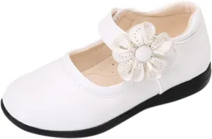 Newborn Shoes for Girls,Children Baby Girls Leather Flower Princess Shoes Soft Dance Shoes Kids Shoes