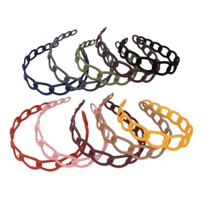 NOLITOY 10pcs Frosted Headband for Women Wide Brim Hair Accessory Pink Hair Barrettes Bride Headband Wedding Pieces