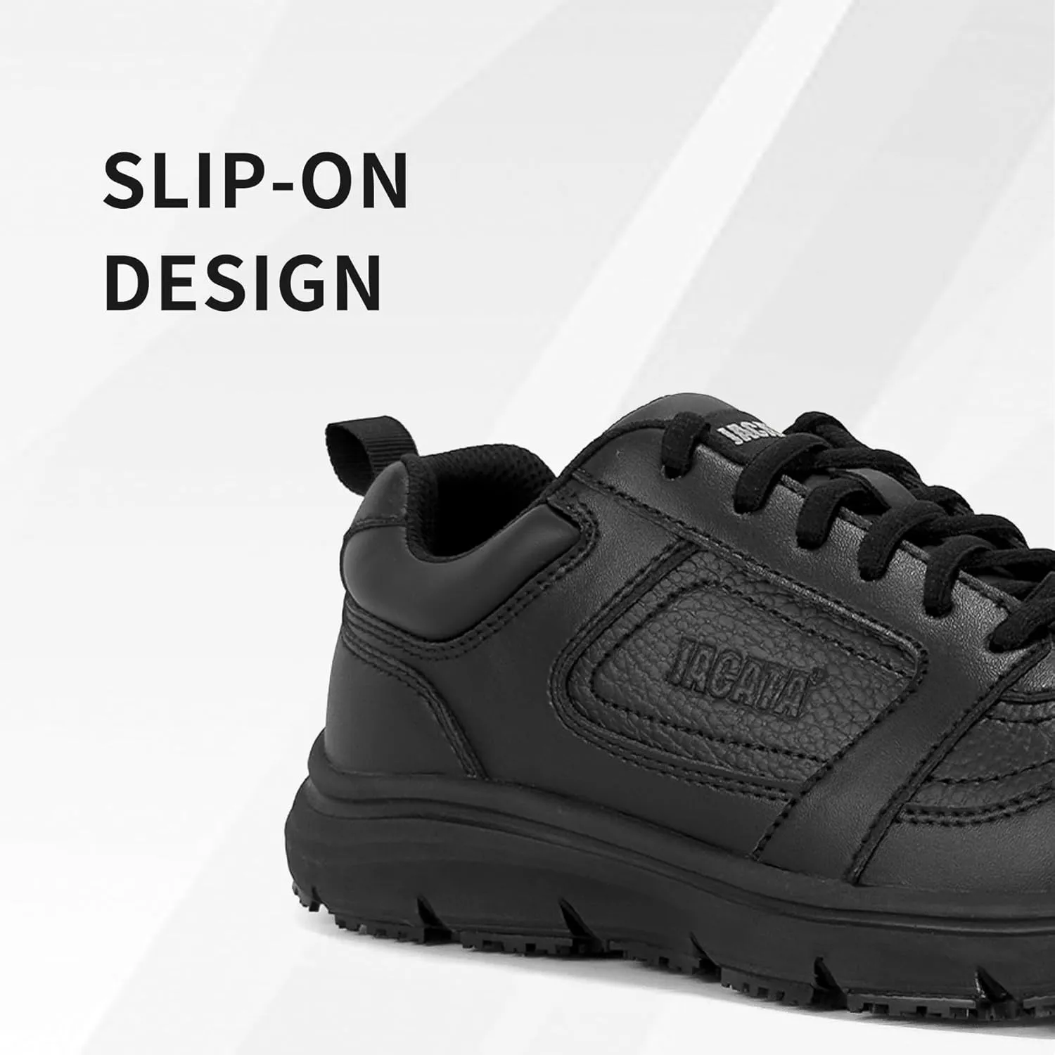 Non Slip Work Shoes for Men/Women Food Service Arch Support Comfortable Chef Walking Shoes Restaurant Kitchen Crews Health Care Sneakers