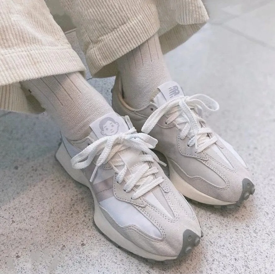 男女著用#noritake X New Balance 327 聯名款