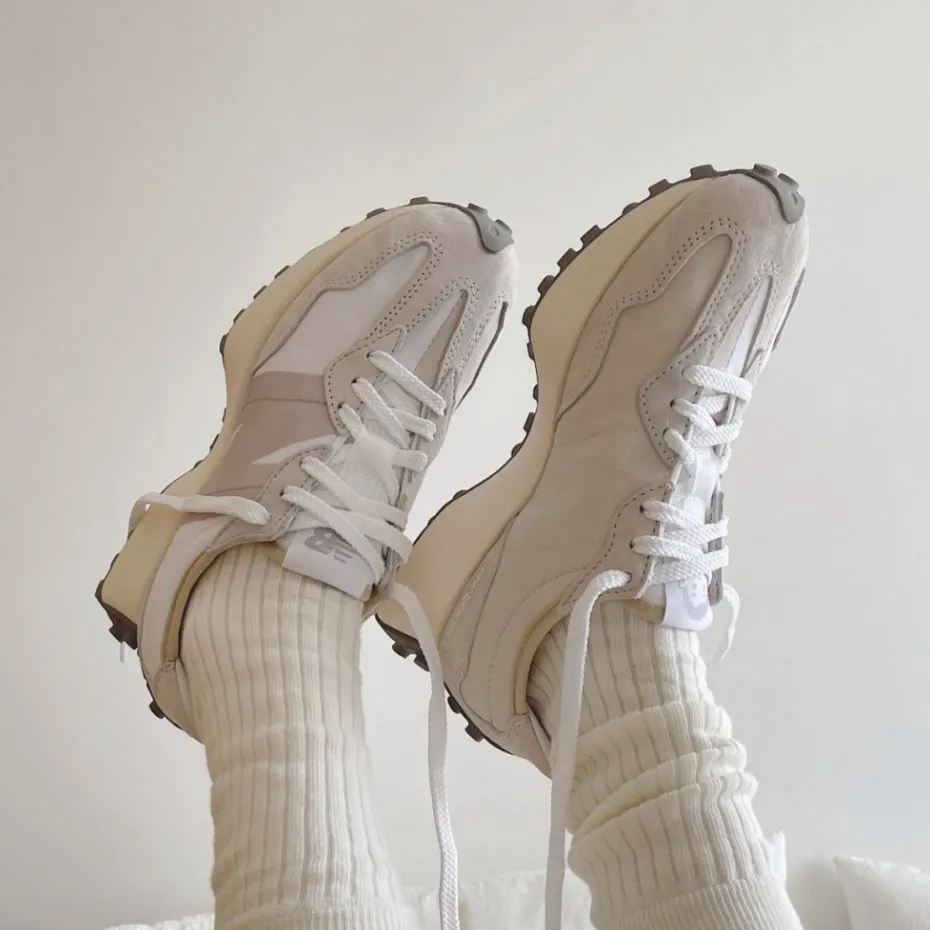 男女著用#noritake X New Balance 327 聯名款