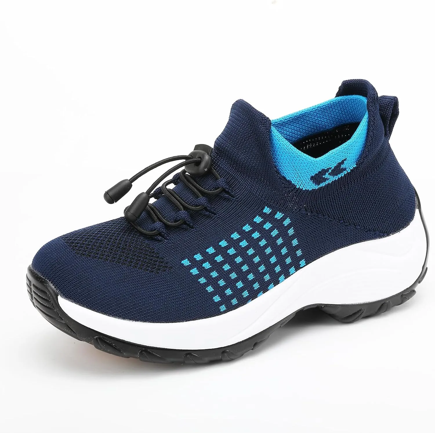 Orthopedic Shoes for Women Men Adjustable Elastic Strap Breathable Sneakers,Lightweight Non Slip Air Cushion Running Walking Sneakers,Outdoor Athletic Waterproof Soles Shoes with Arch Support