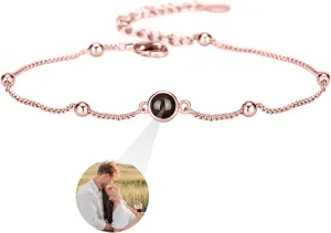 Personalized bracelets, custom bracelets, bracelets with photos inside - perfect gifts for wife and mother